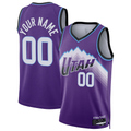 Kooe Custom U.Jazz Purple Swingman Jerseys - Icon Edition
