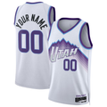 Kooe Custom U.Jazz White Swingman Jerseys - Association Edition