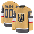 Kooe Custom V.Golden Knights Gold Home Premium Jerseys