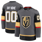 Kooe Custom V.Golden Knights Gray Alternate Premium Jerseys