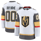 Kooe Custom V.Golden Knights White Away Premium Jerseys