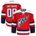 Kooe Custom W.Capitals Red Alternate Authentic Pro Jerseys