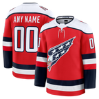 Kooe Custom W.Capitals Red Alternate Premium Jerseys