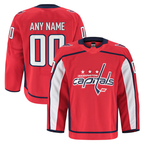 Kooe Custom W.Capitals Red Home Authentic Pro Jerseys