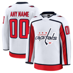Kooe Custom W.Capitals White Away Premium Jerseys