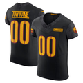 Kooe Custom W.Commanders Black Alternate Vapor F.U.S.E. Elite  Stitched Jerseys