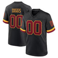 Kooe Custom W.Commanders Black Limited Home Game Any Name & Numbers Stitched Jerseys