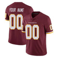 Kooe Custom W.Commanders Burgundy Limited Team Color Vapor Untouchable Home Game Any Name & Numbers Stitched Jerseys