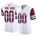 Kooe Custom W.Commanders White Limited Vapor Home Game Any Name & Numbers Stitched Jerseys