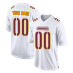 Kooe Custom W.Commanders White Tundra Fashion Home Game Any Name & Numbers Stitched Jerseys