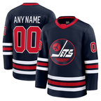 Kooe Custom W.Jets Navy Alternate Premium Jerseys