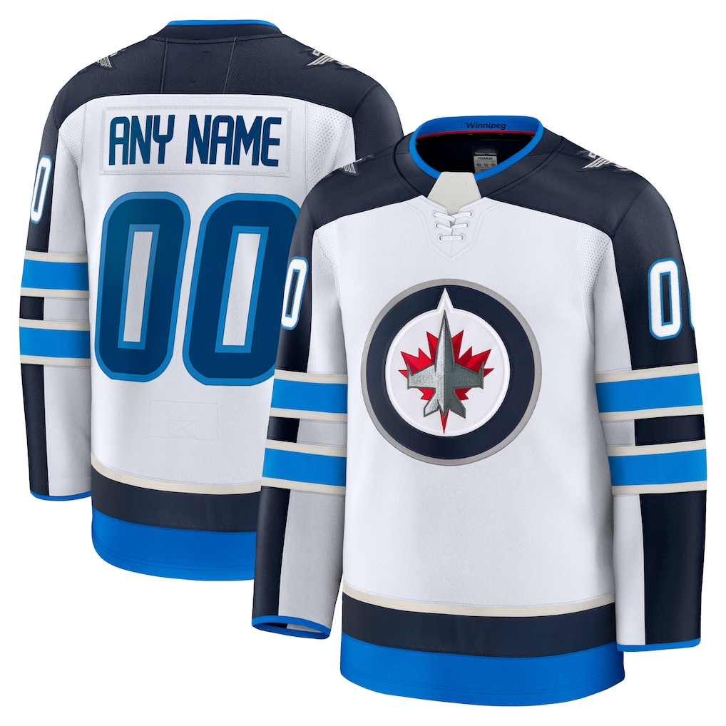 Kooe Custom W.Jets White Away Premium Jerseys