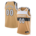 Kooe Custom W.Wizards Gold 2025-26 City Edition Swingman Jerseys