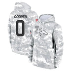 Kooe D.Broncos #0 Jonathon Cooper Player Arctic Camo Salute to Service Hoodies Limited Game Stitched Jerseys