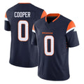 Kooe D.Broncos #0 Jonathon Cooper Player Navy Limited Vapor F.U.S.E. Home Game Stitched Jerseys