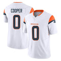 Kooe D.Broncos #0 Jonathon Cooper Player White Limited Vapor F.U.S.E. Home Game Stitched Jerseys