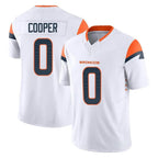 Kooe D.Broncos #0 Jonathon Cooper Player White Limited Vapor F.U.S.E. Home Game Stitched Jerseys