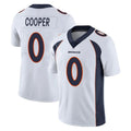 Kooe D.Broncos #0 Jonathon Cooper Player White Vapor Untouchable Limited Home Game Stitched Jerseys