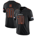 Kooe D.Broncos #10 Bo Nix Player Limited Black Impact Jerseys
