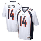 Kooe D.Broncos #14 Courtland Sutton Player White Game Stitched Jerseys