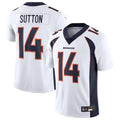Kooe D.Broncos #14 Courtland Sutton Player White Replica Game Stitched Jerseys