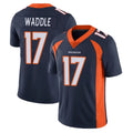 Kooe D.Broncos #17 Jaylen Waddle Player Navy Vapor Untouchable Limited Game Stitched Jerseys