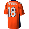 Kooe D.Broncos #18 Peyton Manning Mitchell & Ness Orange Big & Tall 2015 Retired Player Replica Stitched Puhic Jersey