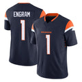 Kooe D.Broncos #1 Evan Engram Player Navy Limited Vapor F.U.S.E. Home Game Stitched Jerseys