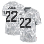 Kooe D.Broncos #22 Brandon Jones Player Arctic Camo Salute To Service Limited Stitched Jerseys