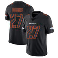 Kooe D.Broncos #27 J.K. Dobbins Player Black Impact Limited Game Stitched Jerseys