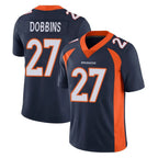 Kooe D.Broncos #27 J.K. Dobbins Player Navy Vapor Untouchable Limited Game Stitched Jerseys
