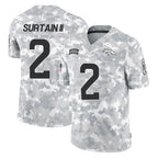 Kooe D.Broncos #2 Pat Surtain II Player Arctic Camo Salute To Service Limited Stitched Jerseys