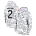 Kooe D.Broncos #2 Pat Surtain II Player Arctic Camo Salute to Service Hoodies Limited Game Stitched Jerseys