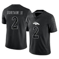 Kooe D.Broncos #2 Pat Surtain II Player Black Reflective Limited Stitched Jerseys