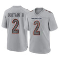 Kooe D.Broncos #2 Pat Surtain II Player Gray Atmosphere Fashion Limited Game Stitched Jerseys