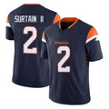 Kooe D.Broncos #2 Pat Surtain II Player Navy Limited Vapor F.U.S.E. Home Game Stitched Jerseys