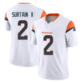 Kooe D.Broncos #2 Pat Surtain II Player White Limited Vapor F.U.S.E. Home Game Stitched Jerseys
