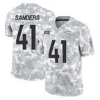 Kooe D.Broncos #41 Drew Sanders Player Arctic Camo Salute To Service Limited Stitched Jerseys
