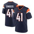 Kooe D.Broncos #41 Drew Sanders Player Navy Home Game Stitched Jerseys