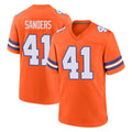 Kooe D.Broncos #41 Drew Sanders Player Orange Alternate Collection Throwback Game Stitched Jerseys
