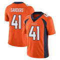 Kooe D.Broncos #41 Drew Sanders Player Orange Color Vapor Untouchable Limited Game Stitched Jerseys