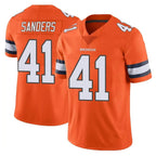 Kooe D.Broncos #41 Drew Sanders Player Orange Vapor Untouchable Limited Home Game Stitched Jerseys
