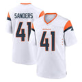 Kooe D.Broncos #41 Drew Sanders Player White Home Game Stitched Jerseys