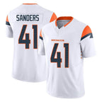 Kooe D.Broncos #41 Drew Sanders Player White Limited Vapor F.U.S.E. Home Game Stitched Jerseys