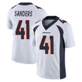 Kooe D.Broncos #41 Drew Sanders Player White Vapor Untouchable Limited Home Game Stitched Jerseys