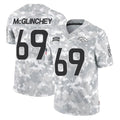 Kooe D.Broncos #69 Mike McGlinchey Player Arctic Camo Salute To Service Limited Stitched Jerseys