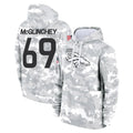 Kooe D.Broncos #69 Mike McGlinchey Player Arctic Camo Salute to Service Hoodies Limited Game Stitched Jerseys