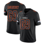 Kooe D.Broncos #69 Mike McGlinchey Player Black Impact Limited Game Stitched Jerseys