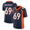Kooe D.Broncos #69 Mike McGlinchey Player Navy Vapor Untouchable Limited Game Stitched Jerseys