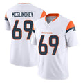 Kooe D.Broncos #69 Mike McGlinchey Player White Limited Vapor F.U.S.E. Home Game Stitched Jerseys